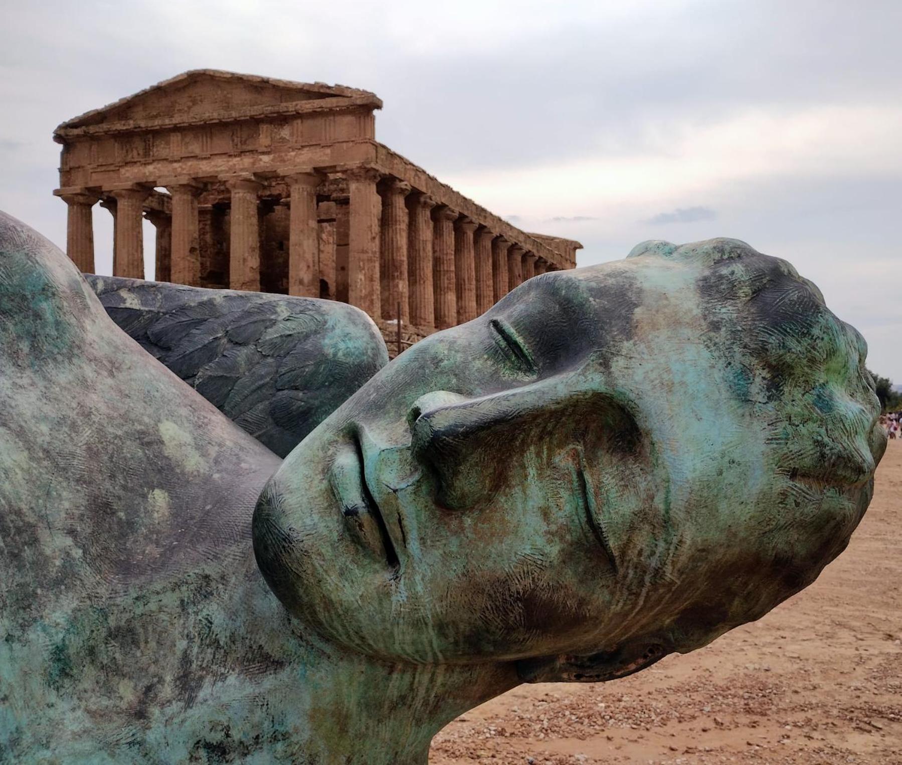 ホテル Frontemare Locazione Turistica ポルト・エンペードクレ エクステリア 写真